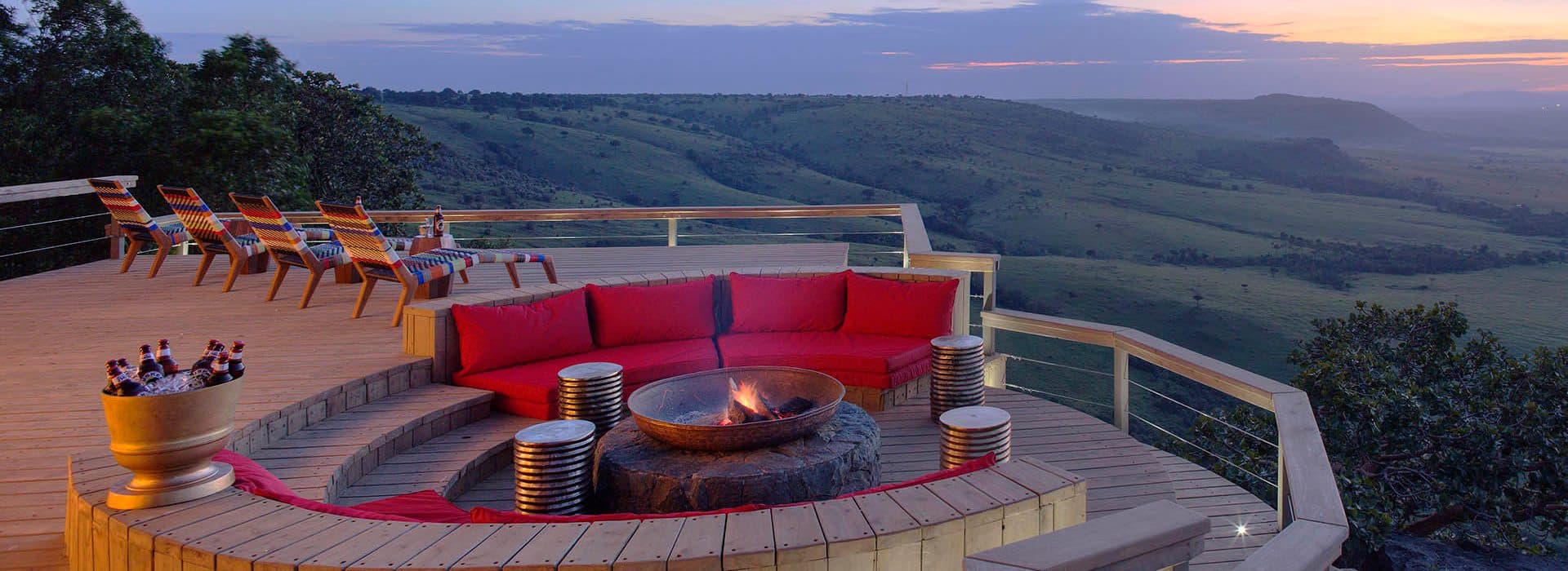 Ngorongoro Crater — An intact volcanic caldera holding a resident population of game on its floor, year-round.